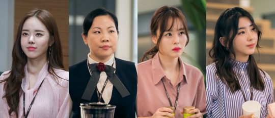 SBS ‘초면에 사랑합니다’에 출연하는 한지선(왼쪽부터), 손산, 최윤라, 권소현/사진제공=SBS