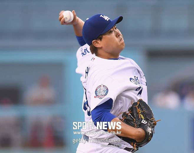 ▲ 류현진이 메이저리그 데뷔 후 세 번째로 두 자릿수 탈삼진 경기를 했다.