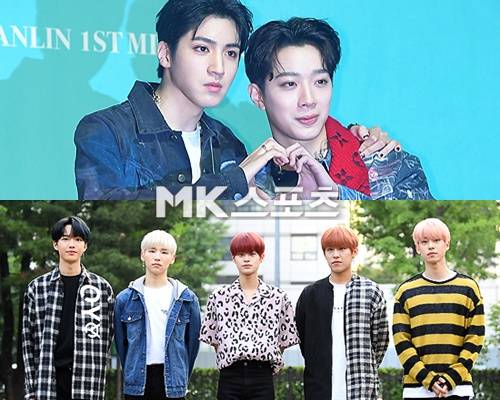 라이관린이 유닛 우석X관린으로 데뷔, 이대휘와 박우진은 그룹 AB6IX로 데뷔했다. 사진=MK스포츠 천정환, 옥영화 기자