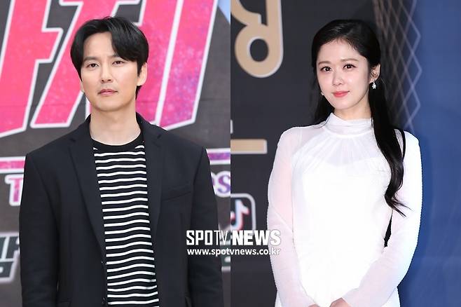 ▲ 가짜 결혼설을 강력 부인한 배우 김남길-장나라. ⓒ한희재 기자 ⓒ곽혜미 기자