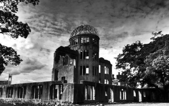 히로시마 돔. 비욘드 뉴클리어 홈페이지 캡처