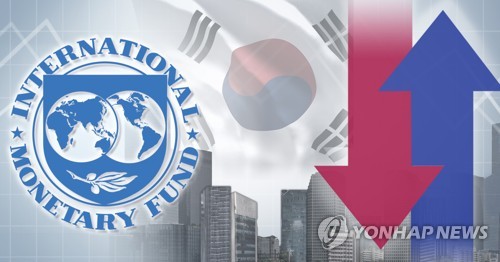 IMF 한국경제 전망 (PG) [장현경 제작] 사진합성·일러스트