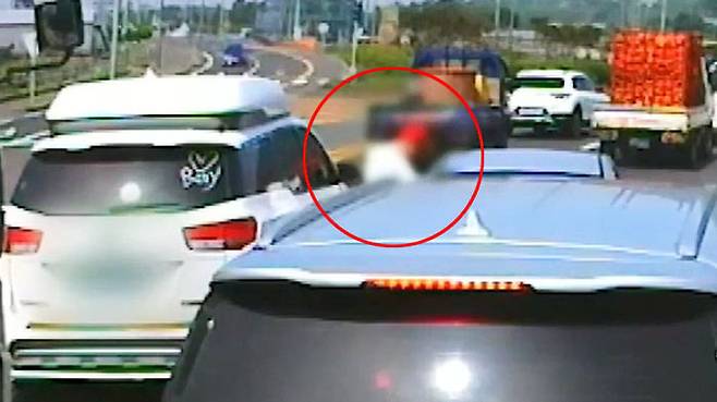 '제주 카니발 폭행' 영상 파문…"가해자 엄벌 촉구"