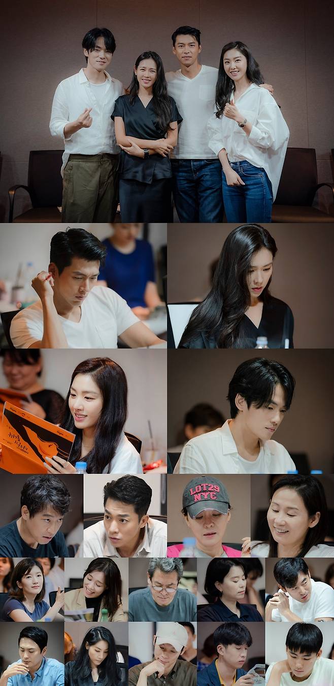 ’사랑의 불시착’ 현빈♥손예진, 첫 대본리딩 현장 공개 ’사랑의 불시착’ 현빈♥손예진, 첫 대본리딩 현장 공개