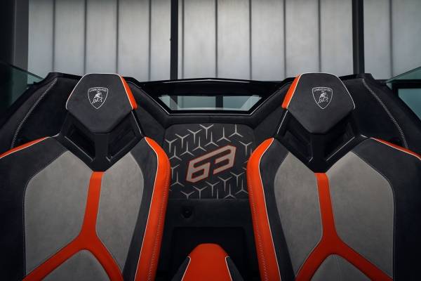 람보르기니 ‘아벤타도르 SVJ 63 로드스터(Aventador SVJ 63 Roadster)’ 인테리어