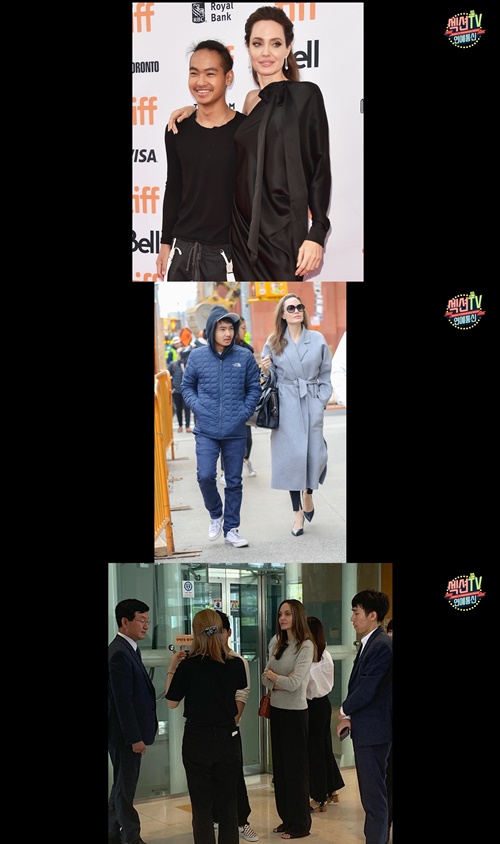 ‘섹션TV’ 안젤리나 졸리, 아들 매덕스 향한 남다른 사랑 사진=MBC ‘섹션TV 연예통신’