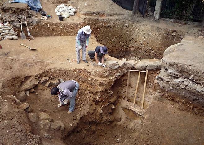 자성대왜성 조선통신사역사관 부지 발굴조사(2009.9.8)