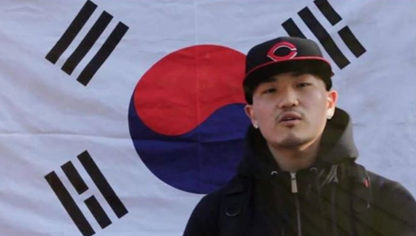 지난해 8월 15일 입대를 앞둔 래퍼 던밀스가 자신의 소셜미디어(SNS)에 올린 사진. /던밀스 인스타그램 캡처