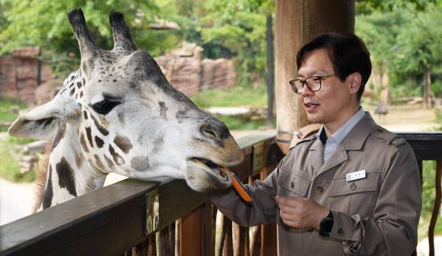 정동희 에버랜드 동물원장./용인=오승현기자