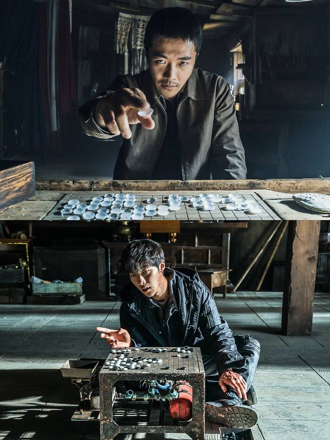 ‘신의 한수:귀수편’에 출연한 권상우와 우도환.