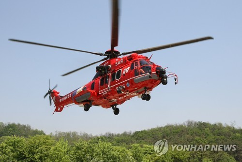 독도 인근 해상서 추락한 헬기 기종 [연합뉴스 자료사진]