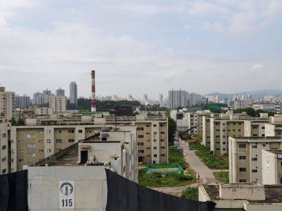 철거 전 둔촌주공 모습