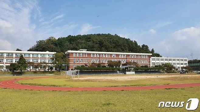 나주 영산고등학교 전경. © News1