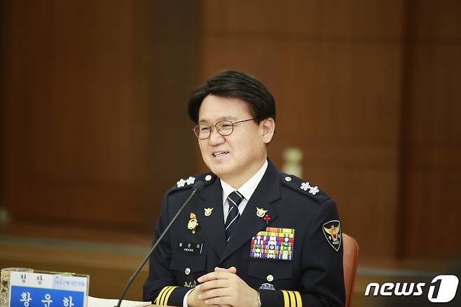황운하 대전지방경찰청장. © News1 이상문 기자