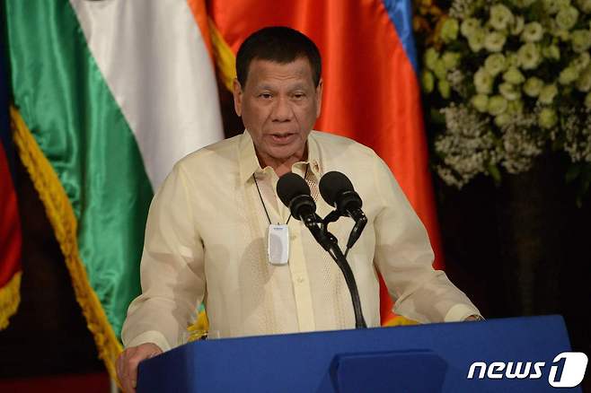 로드리고 두테르데 필리핀 대통령 © AFP=뉴스1