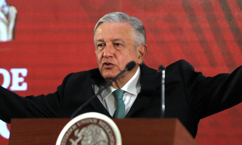 안드레스 마누엘 로페스 오브라도르 멕시코 대통령. EPA연합뉴스