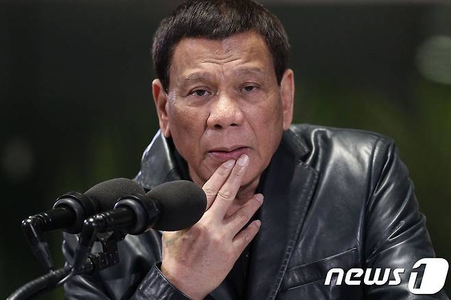 로드리고 두테르테 필리핀 대통령© AFP=뉴스1 © News1 우동명 기자
