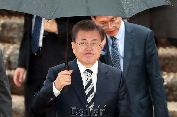국회를 방문한 문재인 대통령(자료사진) ⓒ데일리안 박항구 기자