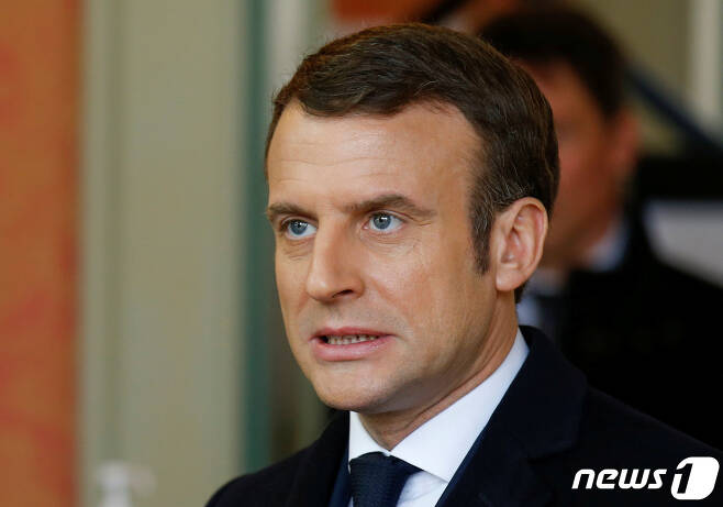 에마뉘엘 마크롱 프랑스 대통령 © AFP=뉴스1