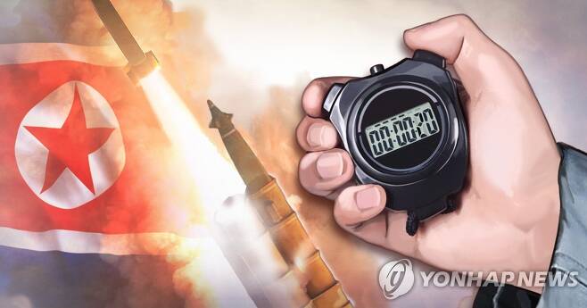 북한 '초대형방사포' 연발사격 20초로 단축 (PG) [정연주 제작] 일러스트