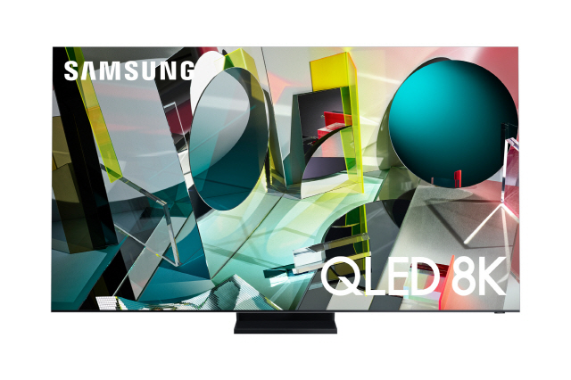 2020년형 삼성전자 QLED 8K 인피니티 스크린 제품.영국 IT 전문 매체 T3는 삼성 TV를 “지구상 최고의 TV”라고 극찬했다./사진제공=삼성전자
