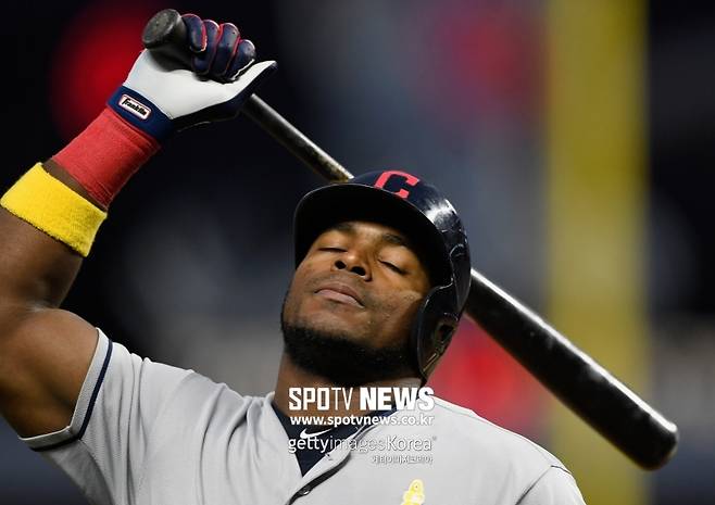 ▲ '미아'가 된 야시엘 푸이그.