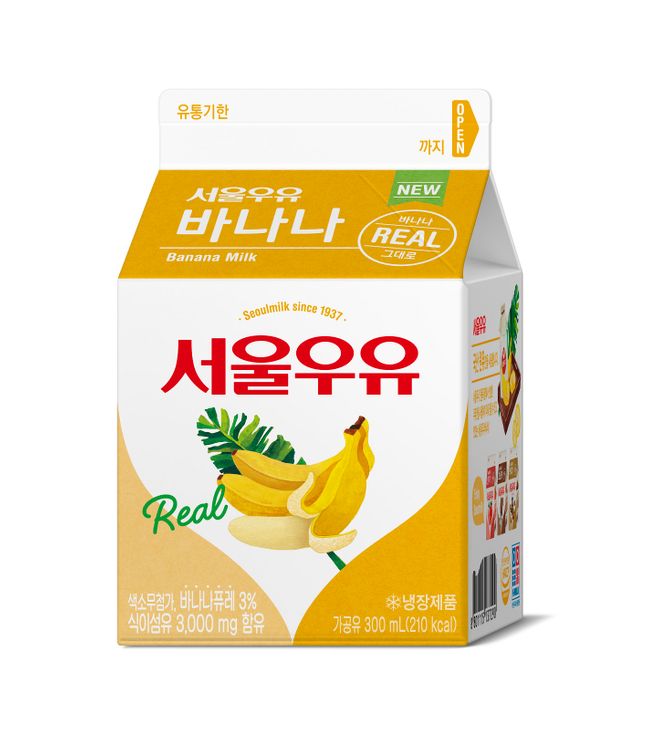 서울우유 바나나 카톤 300 ⓒ서울우유협동조합