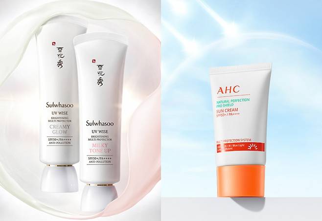 /사진제공=설화수, AHC