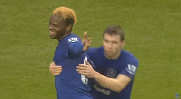 블랙풀 전에서 해트트릭을 기록하는 사하