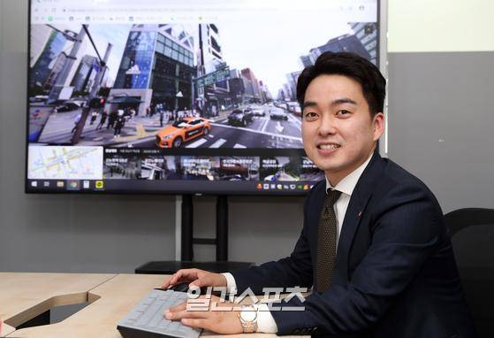 김윤수 빌사남대표가 6일 오후 서울 역삼동의 사옥에서 일간스포츠와 인터뷰를 갖고 있다. 김민규 기자