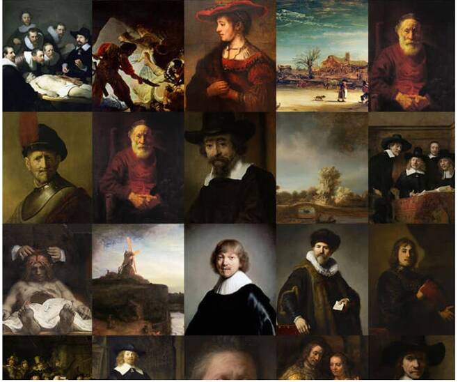 ؽƮ Ʈ(The Next Rembrandt) ǰ.   ؽƮ Ʈ Ȩ