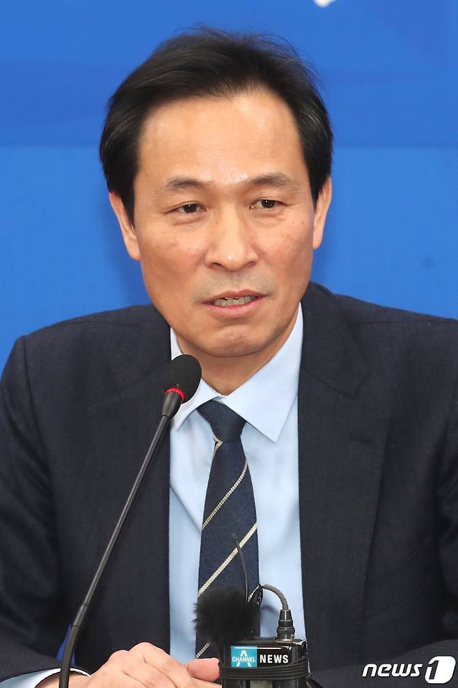 우상호 더불어민주당 의원. © News1 임세영 기자