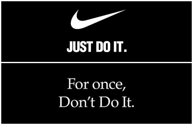 나이키가 30년 이상 캐치프레이즈로 사용하고 있는 ‘Just Do It’(일단 해봐) 대신 ‘Just Once, Don’t do It’(이번 한번만이라도, 하지 마라)이라는 문구를 활용해 인종차별에 참지 말 것을 시사하는 강력한 메시지가 담긴 새로운 광고를 선보였다.