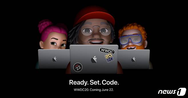 오는 6월22일 오전 9시(한국시간 6월23일 오전 1시) '레디 셋 코드'(Ready. Set. Code.)라는 슬로건으로 열리는 애플세계개발자회의(WWDC 2020) © 뉴스1