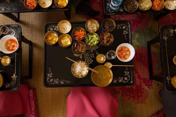 한국의 전통 밥상 ‘소반’ 차림. 게티이미지뱅크