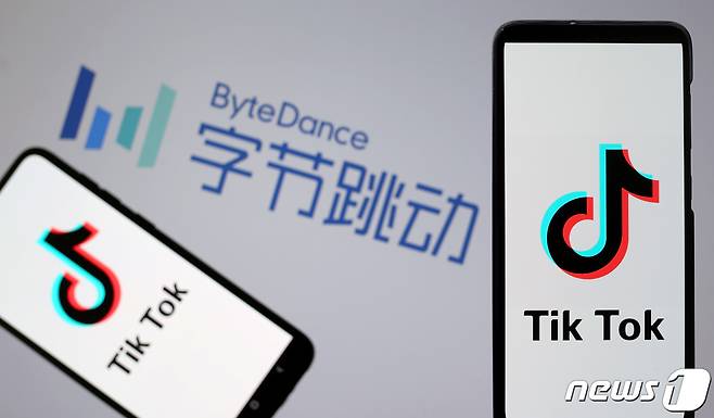 중국 동영상 앱 '틱톡' © 로이터=뉴스1