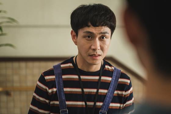 tvN 토일드라마 '사이코지만 괜찮아' 문상태 역의 오정세/사진=tvN