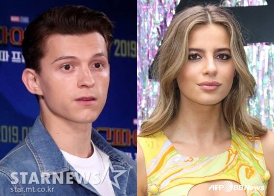 톰 홀랜드, 나디아 파크스 / 사진=스타뉴스, AFPBBNews뉴스1