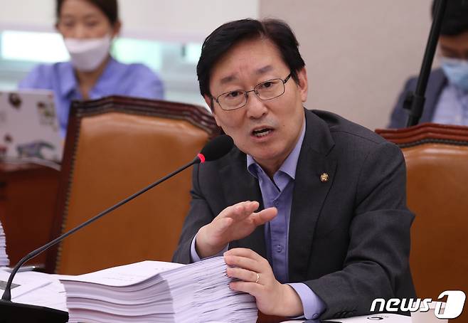 박범계 더불어민주당 의원. © News1 박세연 기자