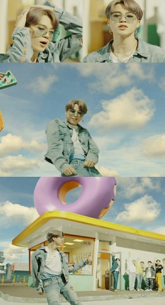 방탄소년단(BTS) 지민 /사진=방탄소년단 'Dynamite' 뮤직비디오 화면 캡쳐