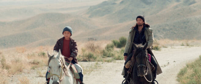 Screenshot of Kazakhstan film “The Horse Thieves. Roads of Time” (KF)