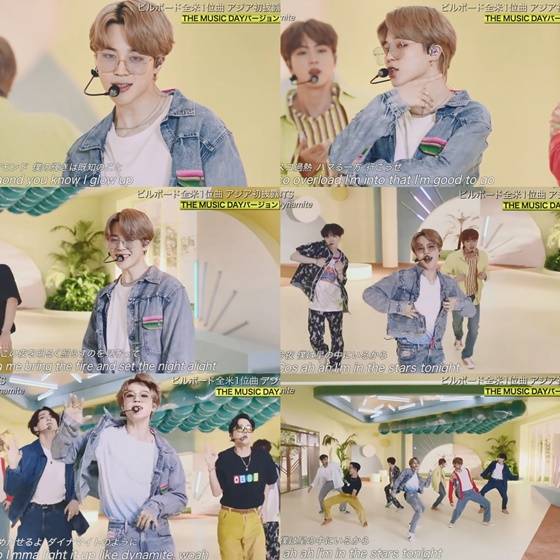 방탄소년단 지민(BTS JIMIN) /사진=일본 NTV 'THE MUSIC DAY'
