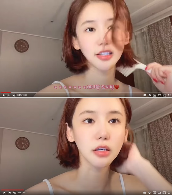 /사진=고(故) 오인혜 유튜브 채널 영상