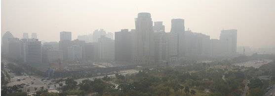 여의도 증권가 빌딩숲. 중앙포토