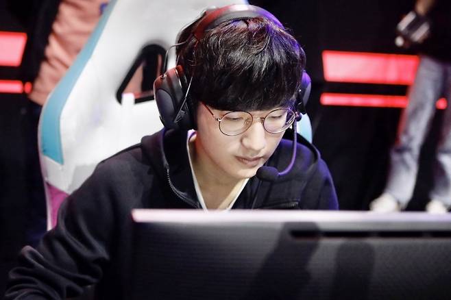 ▲'피넛' 한왕호. 사진=LGD 게이밍 트위터