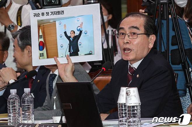 태영호 국민의힘 의원  2020.7.23/뉴스1 © News1 성동훈 기자