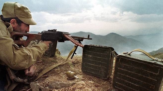 1990년대 아르메니아 군대는 나고르노카라바흐 지역에서 아제르바이잔 군대를 쫓아냈다