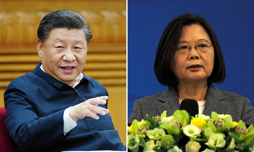 시진핑 중국 국가주석(왼쪽), 차이잉원 대만 총통. 신화·EPA연합뉴스