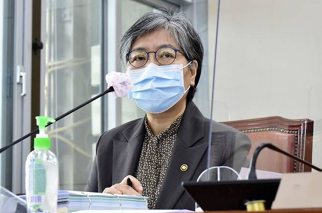 2020년 국회 보건복지위 국정감사에 출석한 정은경 질병관리청장 (사진=연합뉴스)