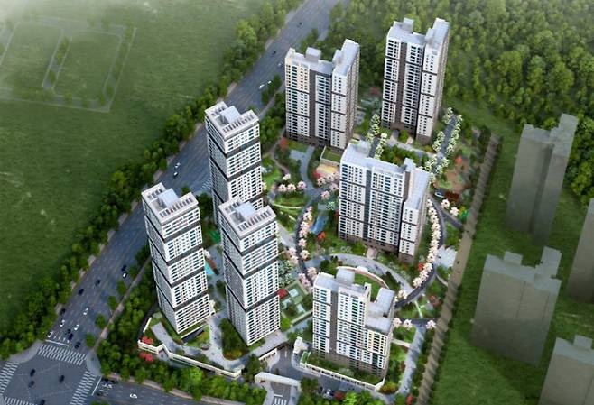 과천지식정보타운 S4블록 조감도